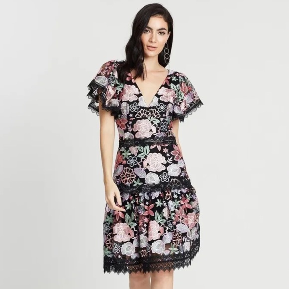 Bronx and Banco Camille embroidered dress - Picture 3 of 4